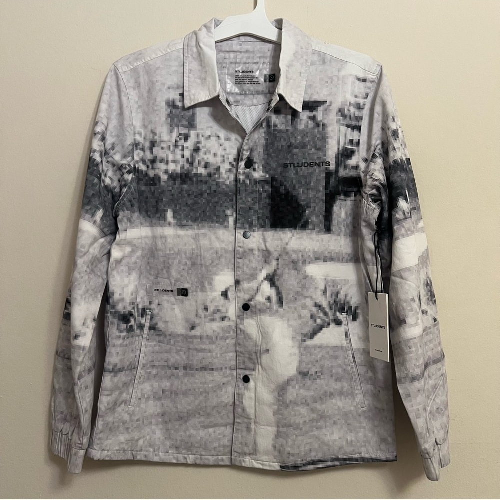 Students Golf Showtime Twill Jacket Size Small Oversized NWT